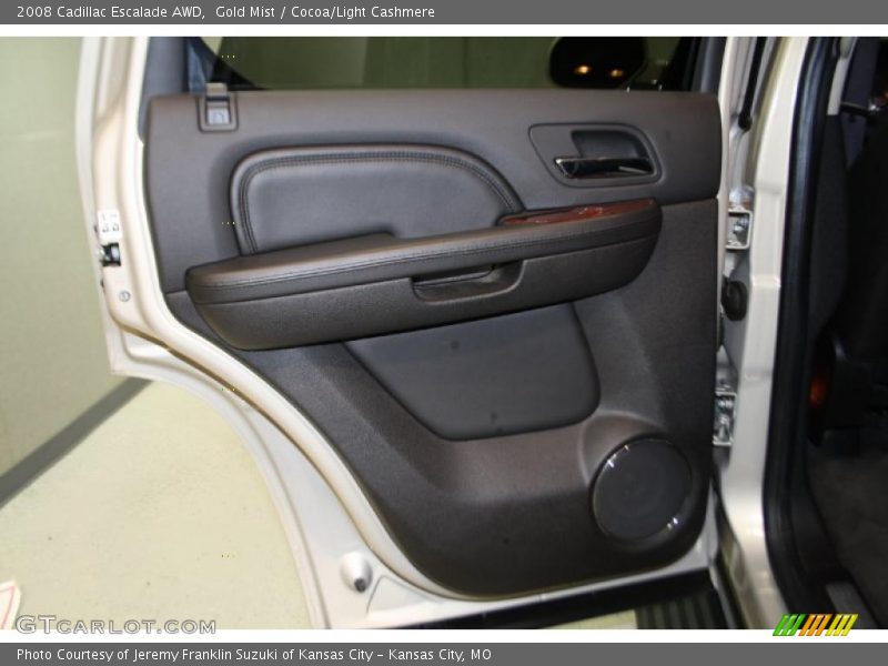 Gold Mist / Cocoa/Light Cashmere 2008 Cadillac Escalade AWD