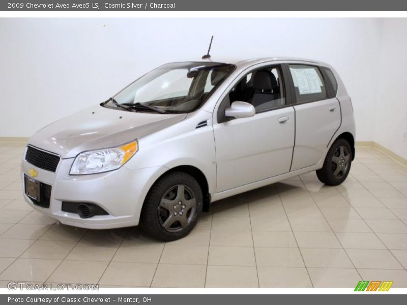 Cosmic Silver / Charcoal 2009 Chevrolet Aveo Aveo5 LS