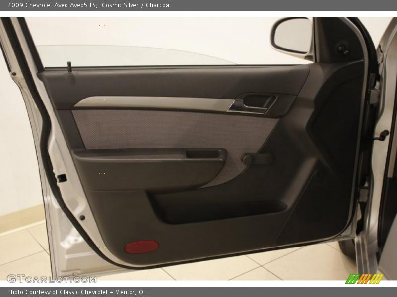 Cosmic Silver / Charcoal 2009 Chevrolet Aveo Aveo5 LS