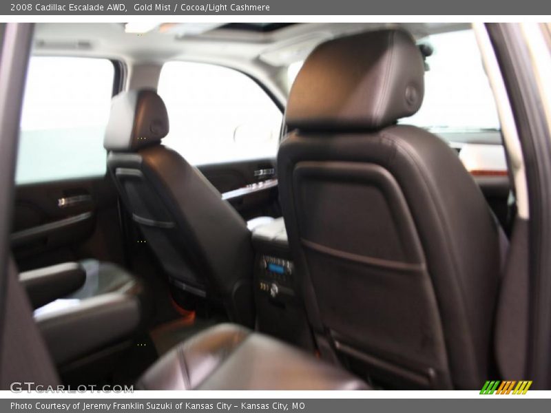 Gold Mist / Cocoa/Light Cashmere 2008 Cadillac Escalade AWD