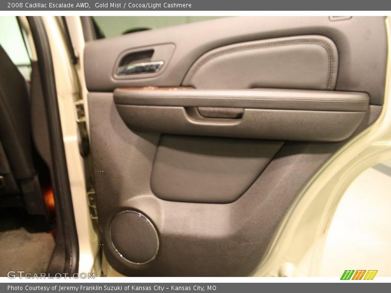 Gold Mist / Cocoa/Light Cashmere 2008 Cadillac Escalade AWD