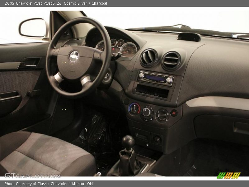 Cosmic Silver / Charcoal 2009 Chevrolet Aveo Aveo5 LS