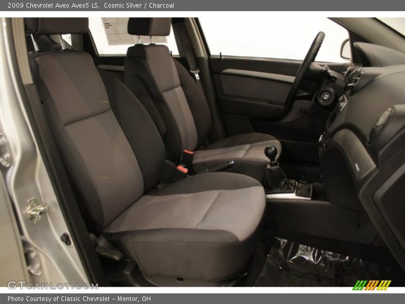 Cosmic Silver / Charcoal 2009 Chevrolet Aveo Aveo5 LS
