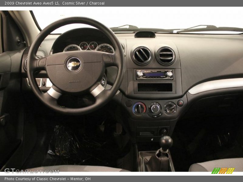Cosmic Silver / Charcoal 2009 Chevrolet Aveo Aveo5 LS