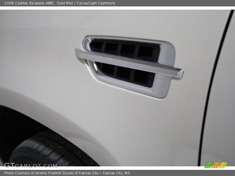 Gold Mist / Cocoa/Light Cashmere 2008 Cadillac Escalade AWD