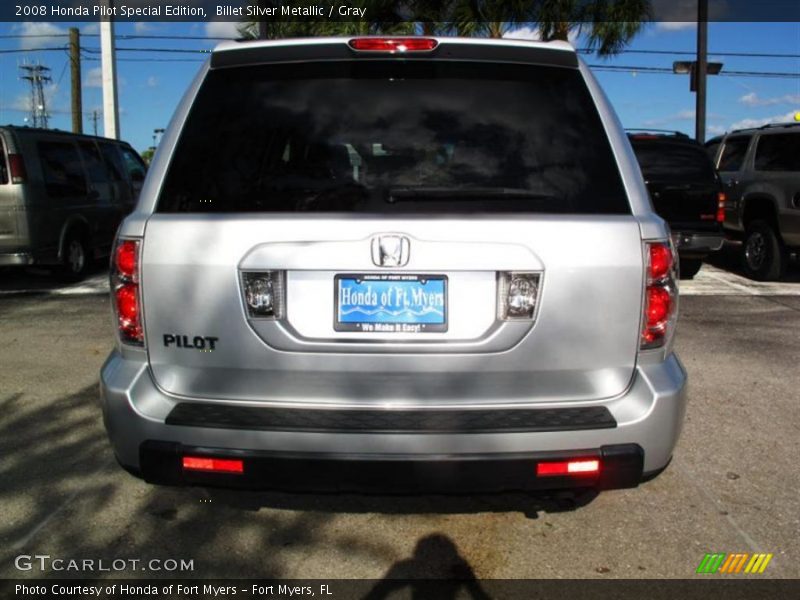 Billet Silver Metallic / Gray 2008 Honda Pilot Special Edition