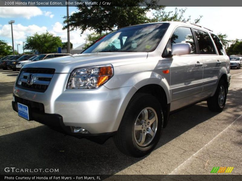 Billet Silver Metallic / Gray 2008 Honda Pilot Special Edition