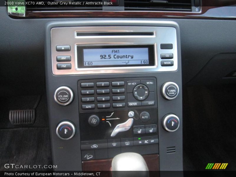 Oyster Grey Metallic / Anthracite Black 2008 Volvo XC70 AWD