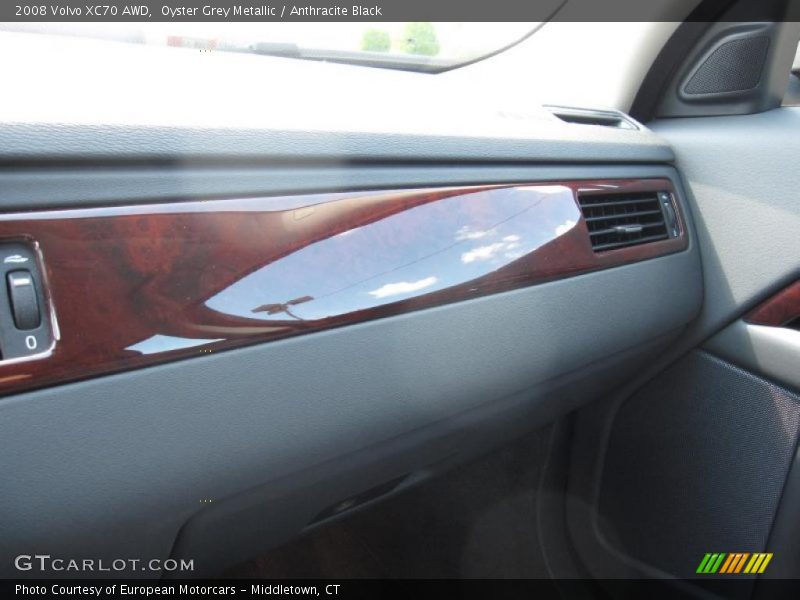 Oyster Grey Metallic / Anthracite Black 2008 Volvo XC70 AWD