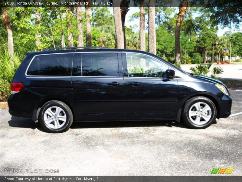 Nighthawk Black Pearl / Black 2009 Honda Odyssey Touring