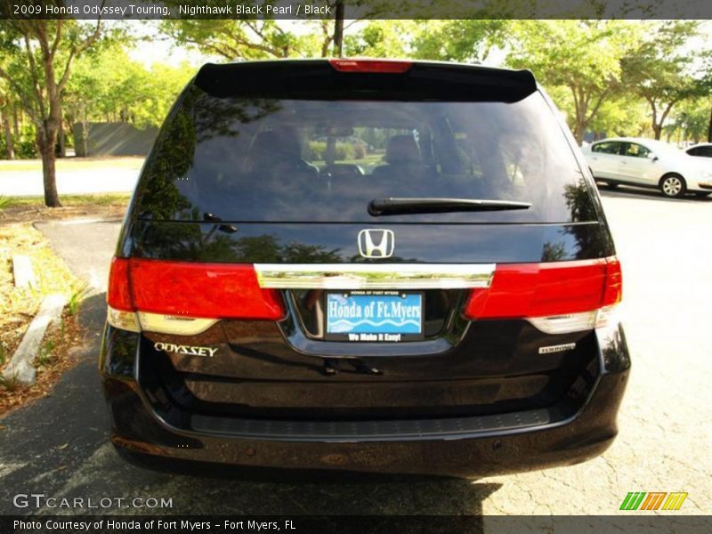 Nighthawk Black Pearl / Black 2009 Honda Odyssey Touring