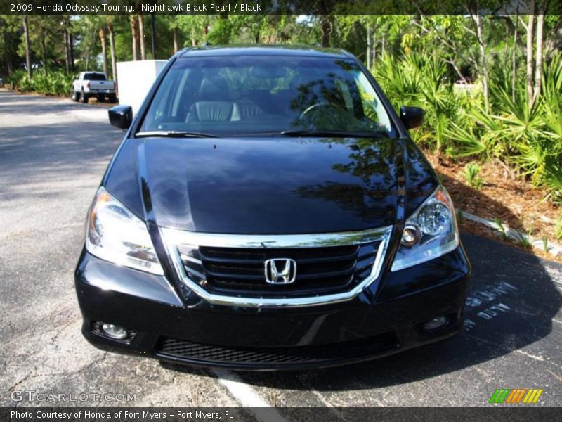 Nighthawk Black Pearl / Black 2009 Honda Odyssey Touring