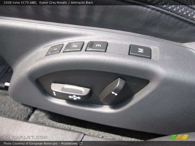 Oyster Grey Metallic / Anthracite Black 2008 Volvo XC70 AWD