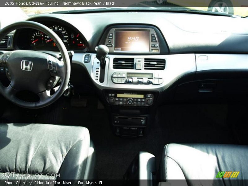 Nighthawk Black Pearl / Black 2009 Honda Odyssey Touring