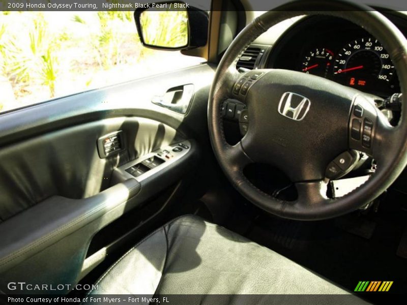 Nighthawk Black Pearl / Black 2009 Honda Odyssey Touring