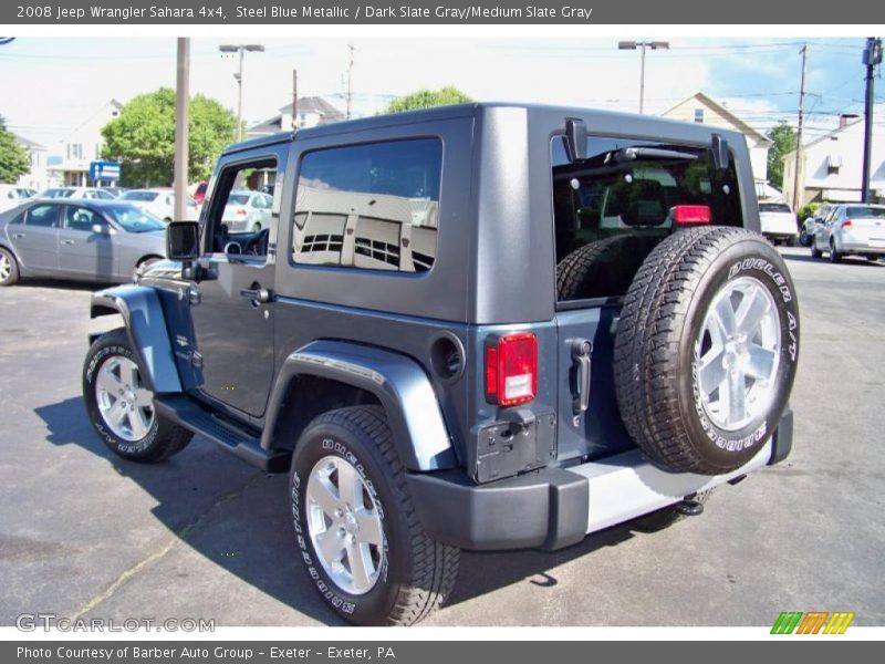 Steel Blue Metallic / Dark Slate Gray/Medium Slate Gray 2008 Jeep Wrangler Sahara 4x4
