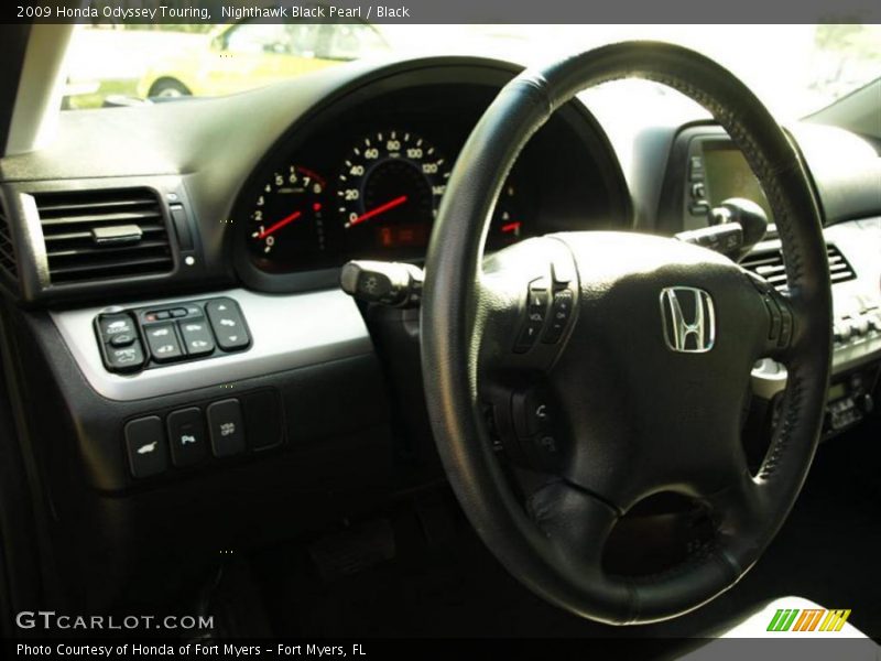 Nighthawk Black Pearl / Black 2009 Honda Odyssey Touring