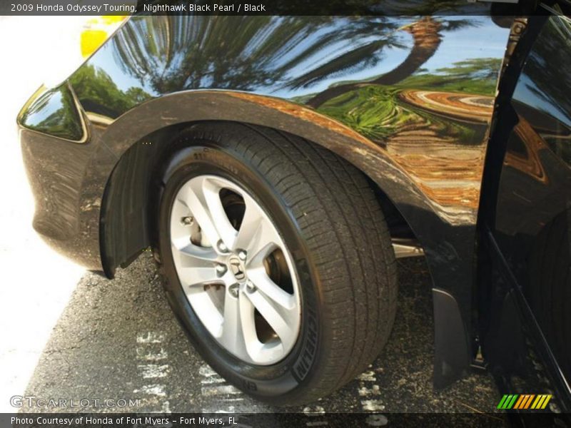 Nighthawk Black Pearl / Black 2009 Honda Odyssey Touring