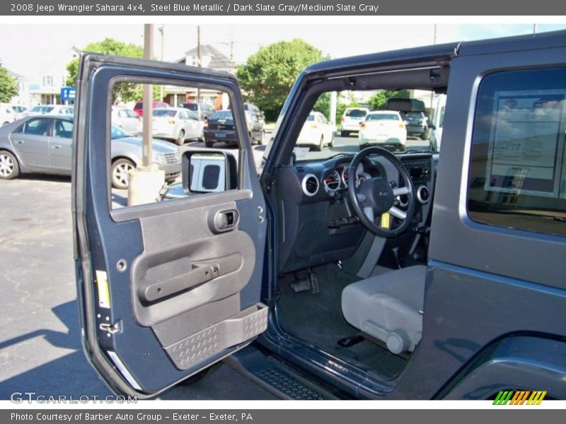 Steel Blue Metallic / Dark Slate Gray/Medium Slate Gray 2008 Jeep Wrangler Sahara 4x4