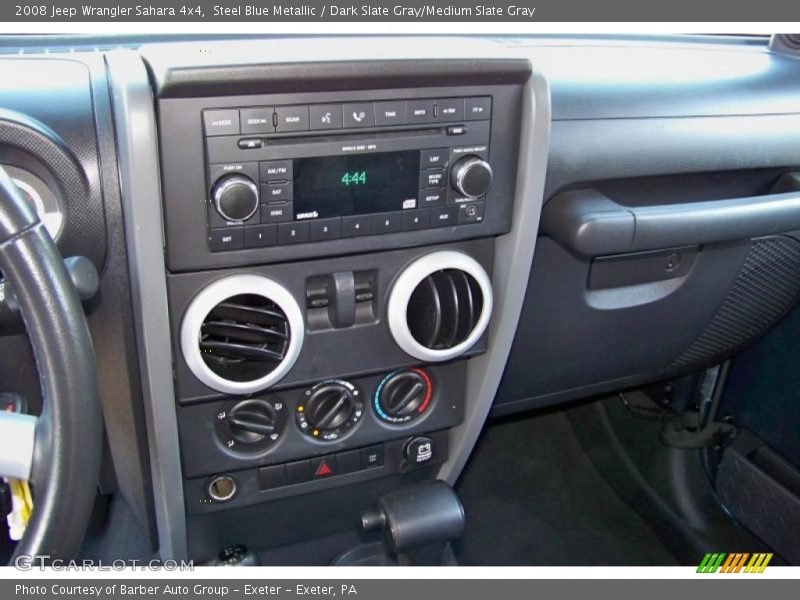 Steel Blue Metallic / Dark Slate Gray/Medium Slate Gray 2008 Jeep Wrangler Sahara 4x4