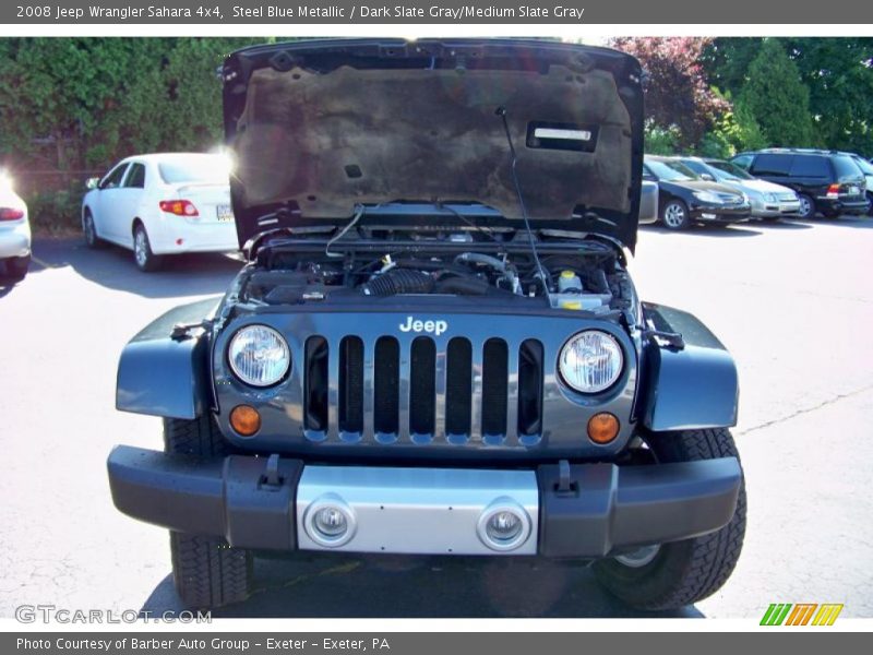 Steel Blue Metallic / Dark Slate Gray/Medium Slate Gray 2008 Jeep Wrangler Sahara 4x4