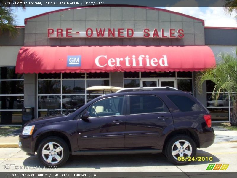 Purple Haze Metallic / Ebony Black 2006 Pontiac Torrent