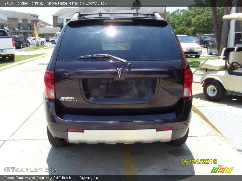 Purple Haze Metallic / Ebony Black 2006 Pontiac Torrent