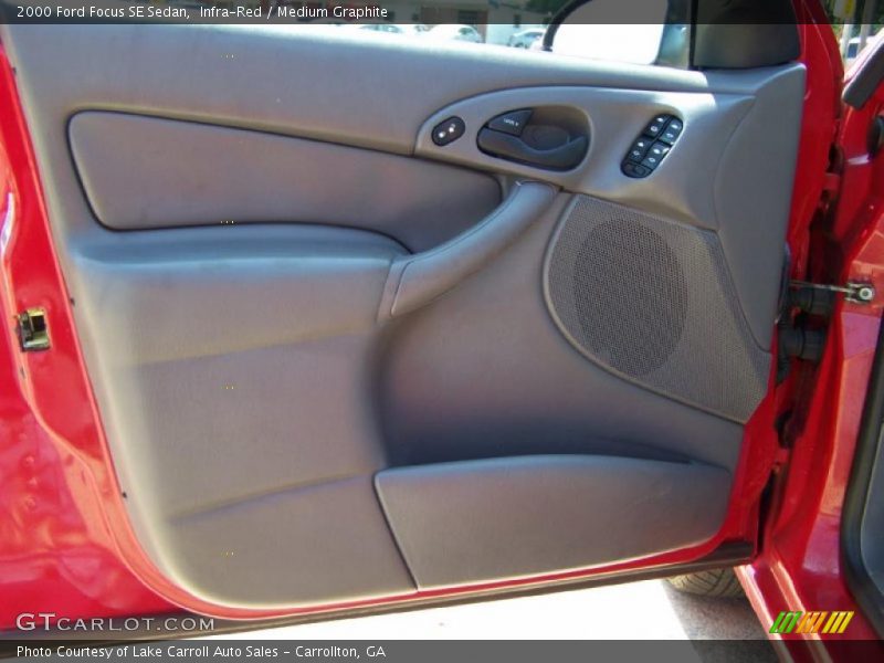 Infra-Red / Medium Graphite 2000 Ford Focus SE Sedan