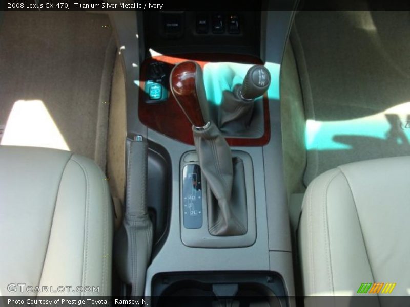 Titanium Silver Metallic / Ivory 2008 Lexus GX 470