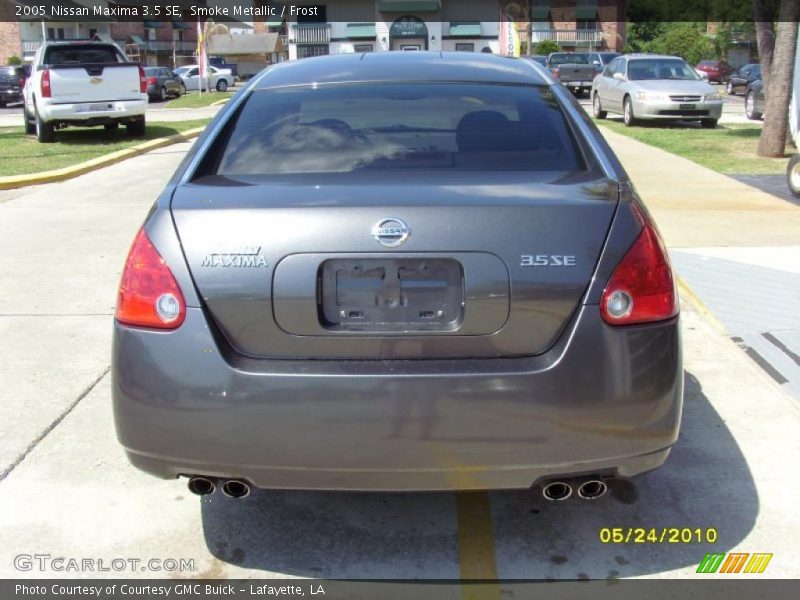 Smoke Metallic / Frost 2005 Nissan Maxima 3.5 SE
