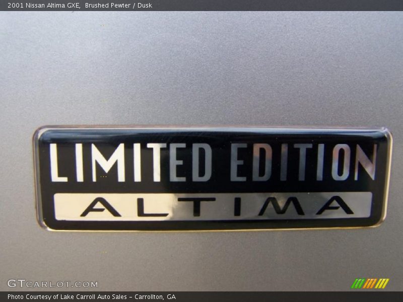 Brushed Pewter / Dusk 2001 Nissan Altima GXE