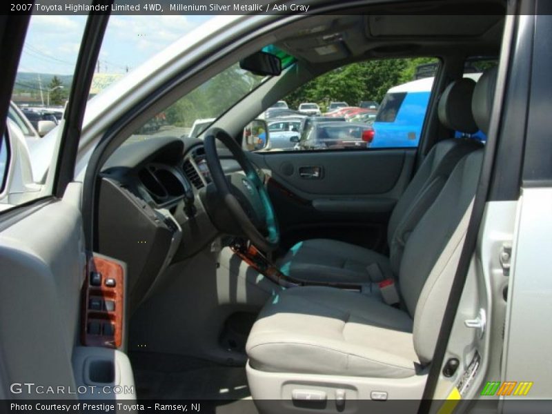 Millenium Silver Metallic / Ash Gray 2007 Toyota Highlander Limited 4WD
