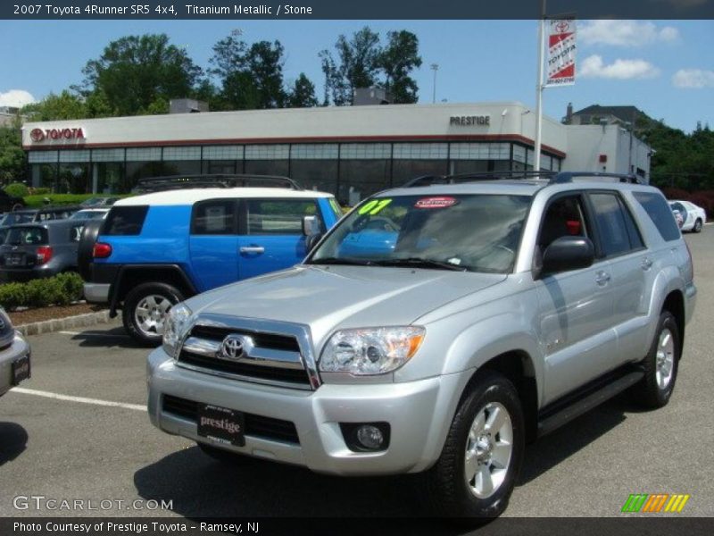 Titanium Metallic / Stone 2007 Toyota 4Runner SR5 4x4