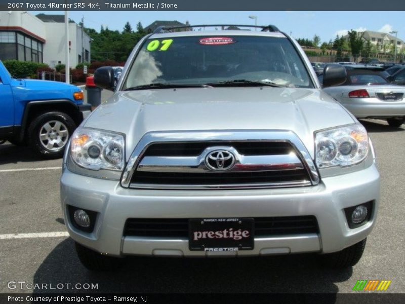 Titanium Metallic / Stone 2007 Toyota 4Runner SR5 4x4