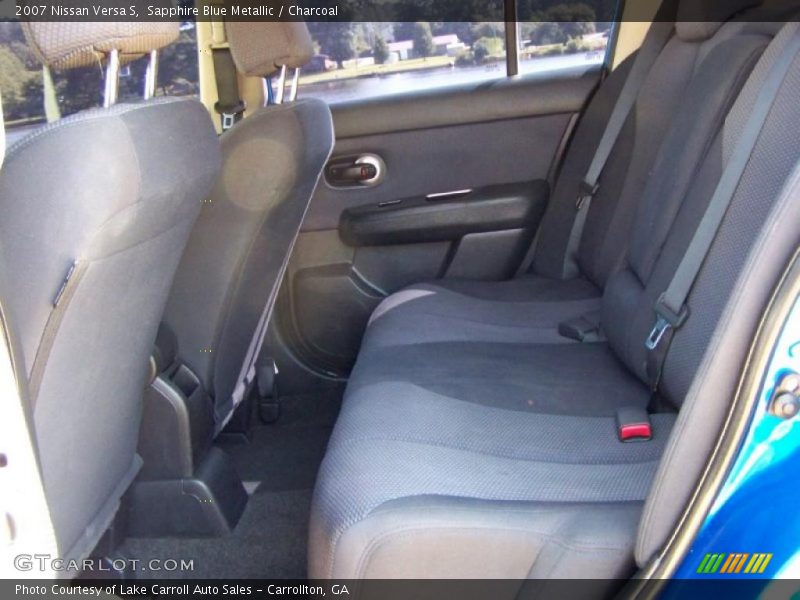 Sapphire Blue Metallic / Charcoal 2007 Nissan Versa S