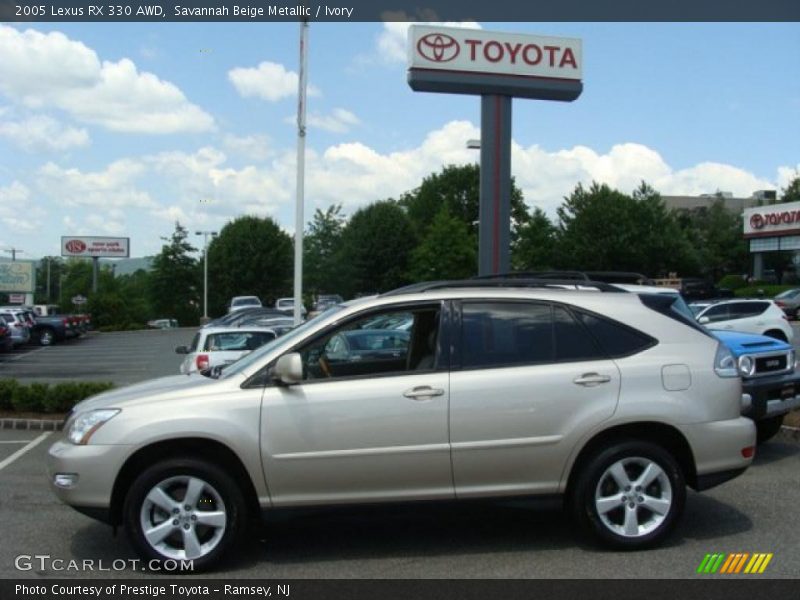 Savannah Beige Metallic / Ivory 2005 Lexus RX 330 AWD