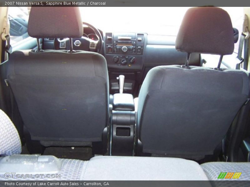 Sapphire Blue Metallic / Charcoal 2007 Nissan Versa S
