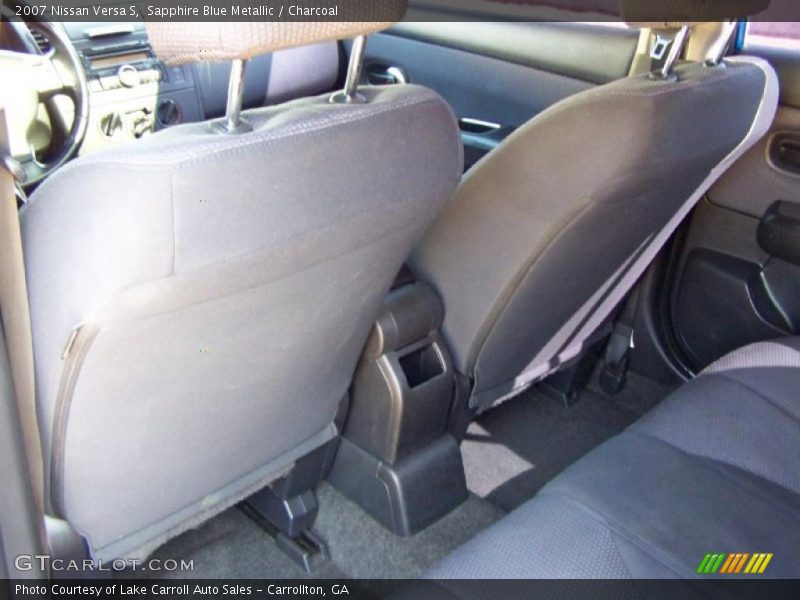 Sapphire Blue Metallic / Charcoal 2007 Nissan Versa S