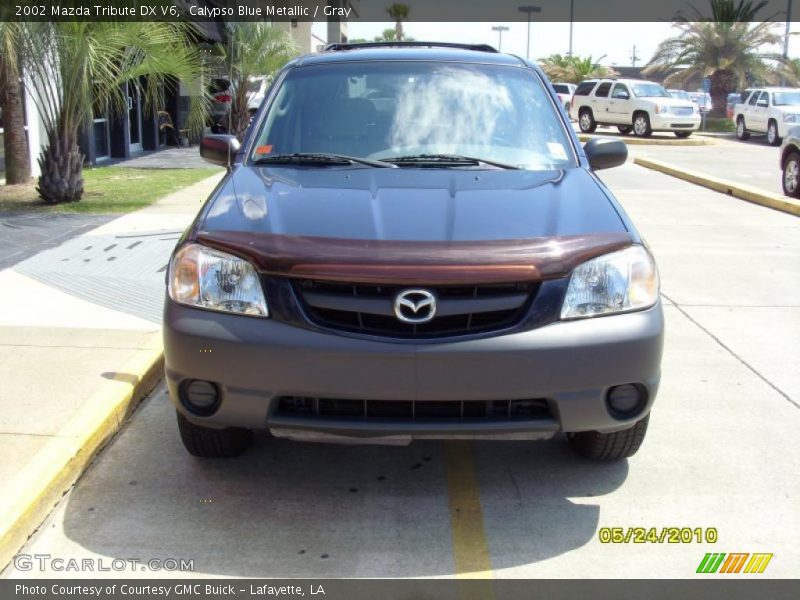 Calypso Blue Metallic / Gray 2002 Mazda Tribute DX V6