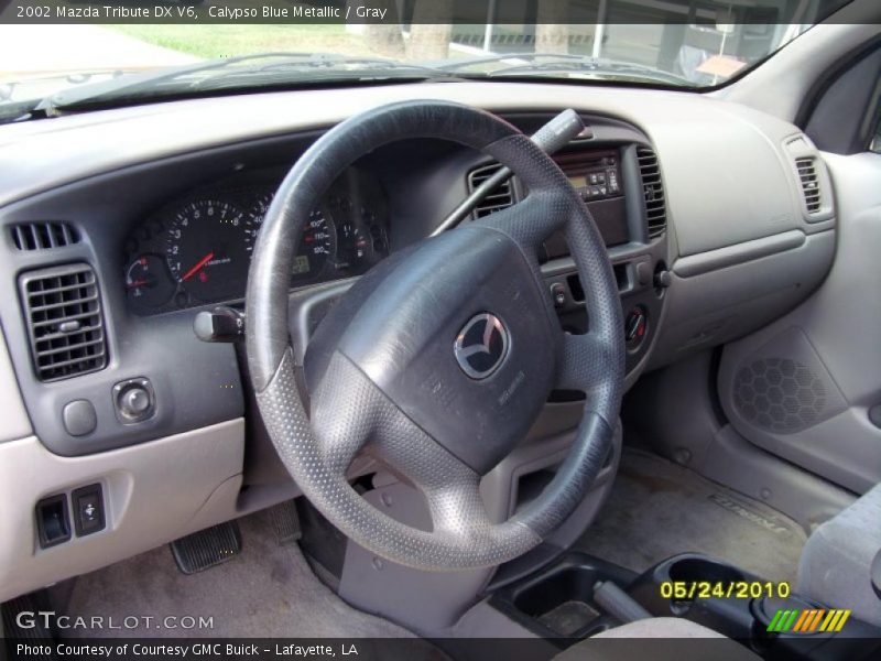 Calypso Blue Metallic / Gray 2002 Mazda Tribute DX V6