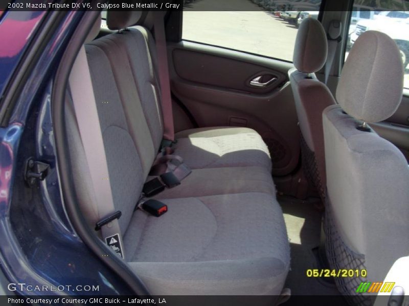 Calypso Blue Metallic / Gray 2002 Mazda Tribute DX V6
