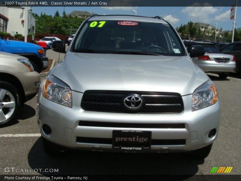 Classic Silver Metallic / Ash Gray 2007 Toyota RAV4 4WD