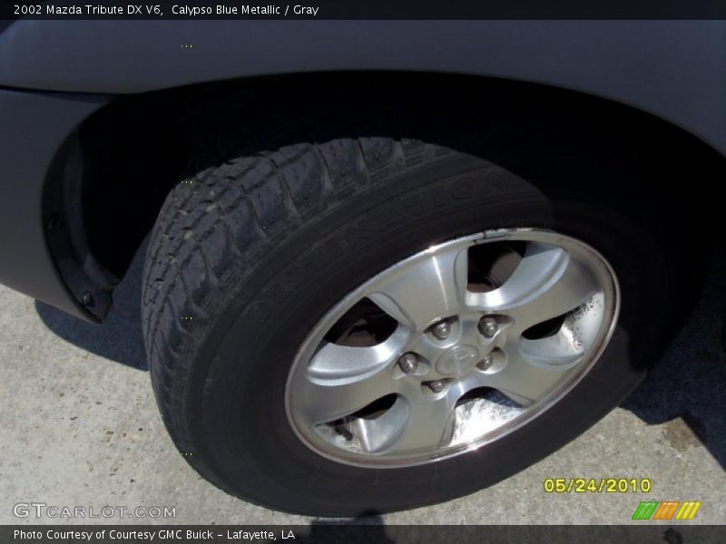 Calypso Blue Metallic / Gray 2002 Mazda Tribute DX V6