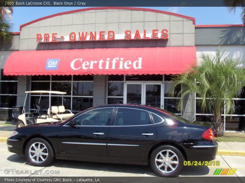 Black Onyx / Gray 2005 Buick LaCrosse CXS