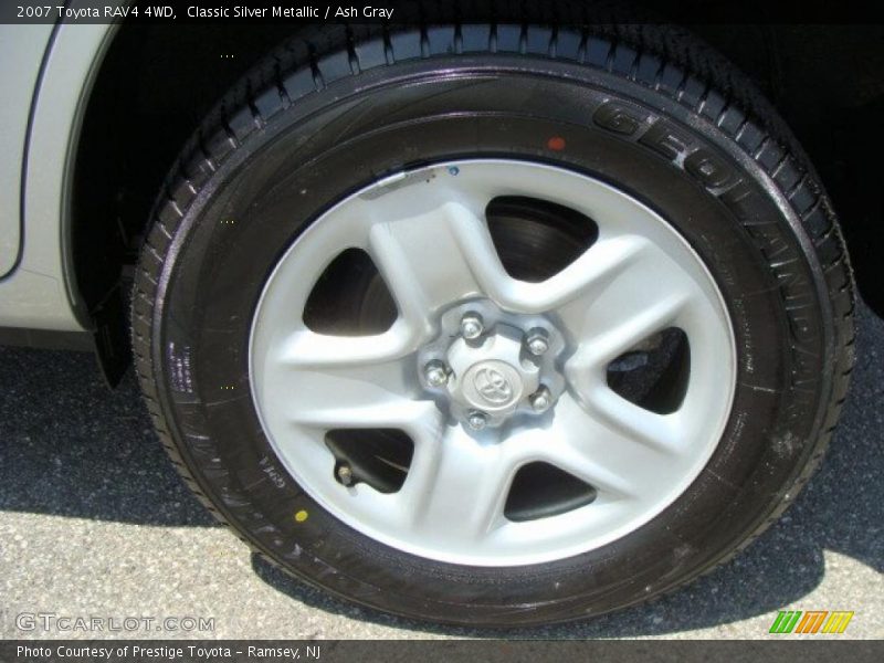 Classic Silver Metallic / Ash Gray 2007 Toyota RAV4 4WD