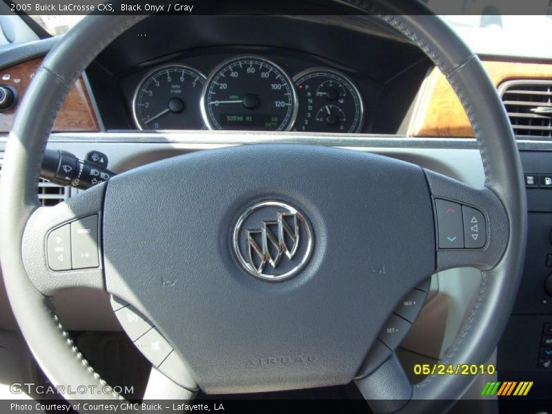 Black Onyx / Gray 2005 Buick LaCrosse CXS