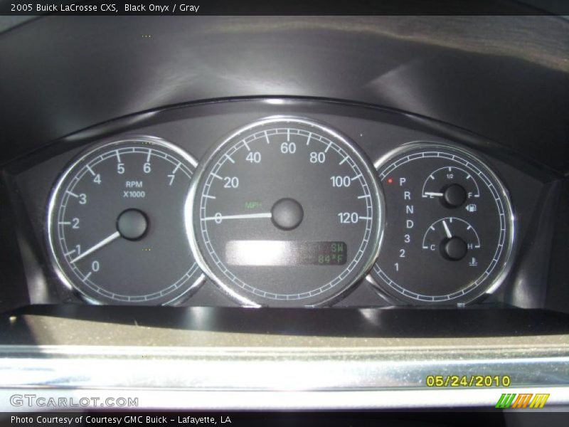 Black Onyx / Gray 2005 Buick LaCrosse CXS