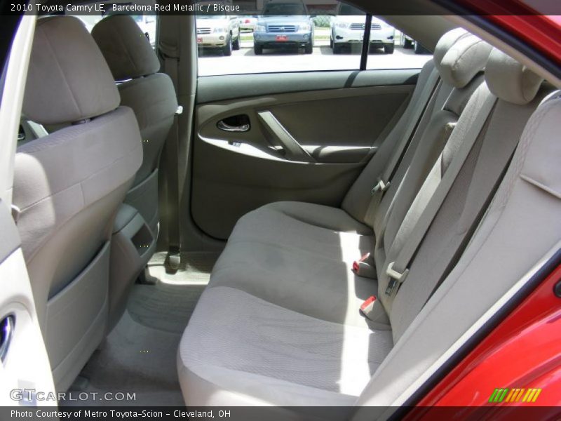 Barcelona Red Metallic / Bisque 2010 Toyota Camry LE