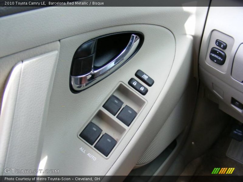 Barcelona Red Metallic / Bisque 2010 Toyota Camry LE