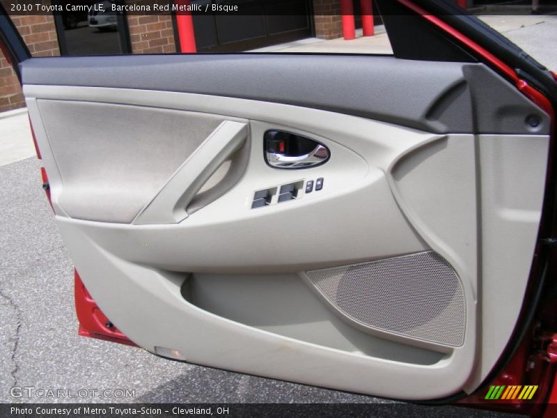 Barcelona Red Metallic / Bisque 2010 Toyota Camry LE
